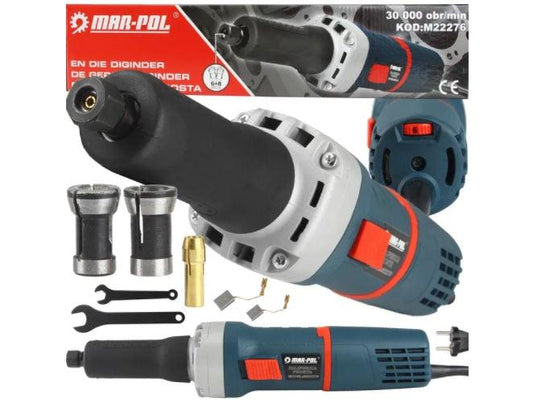 Biax drept 6mm si 8mm turatie reglabila PROFI 700w, Polizor drept cu gat lung- Bjc tools