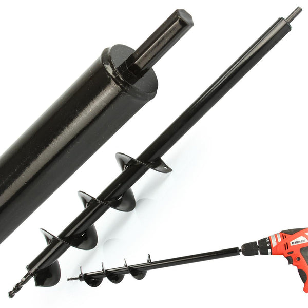Burghiu de pamant pentru bormasina 8x60cm,Mini burghiu de pamant - Bjc tools