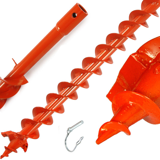 Burghiu pentru pamant Motoburghiu Ø60 / 800 mm, spirală dublă