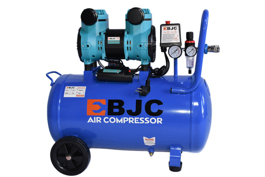 Compresor de aer 50 litri silentios fara ulei 2CP