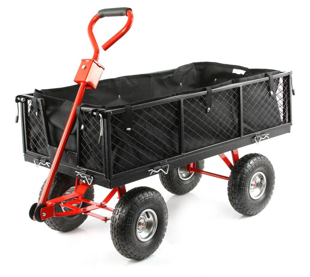 Carucior de gradina metalic 400Kg - Bjc tools Imagine principală a produsului