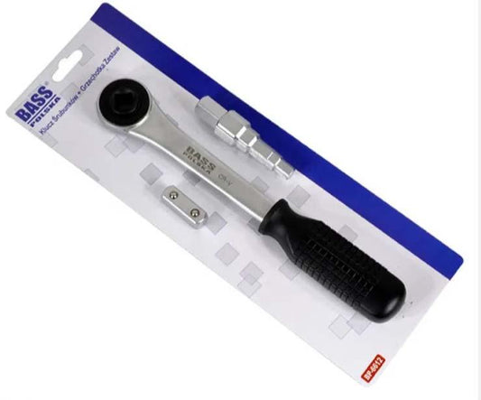 Cheie cu clichet si adaptoare 1/2 si pentru calorifere - Bjc tools