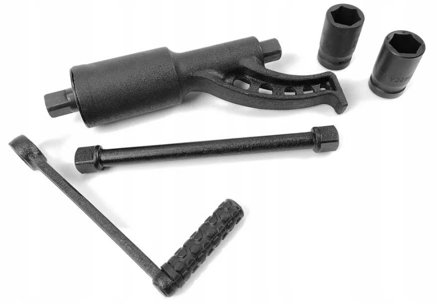 Cheie de roti 6200 Nm cu reductor multiplicator de forta pt camioane - Bjc tools