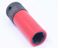 Cheie tubulara de impact 17 mm 1/2 85mm antifurt prezoane Mercedes - Bjc tools