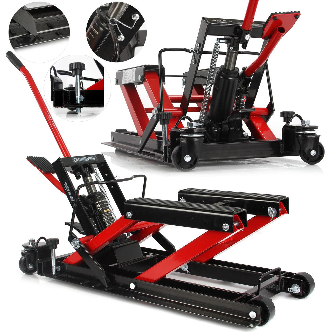 Cric Hidraulic Profesional 680 kg pentru Service ATV, Quad și Motociclete -  BJC- Bjc tools