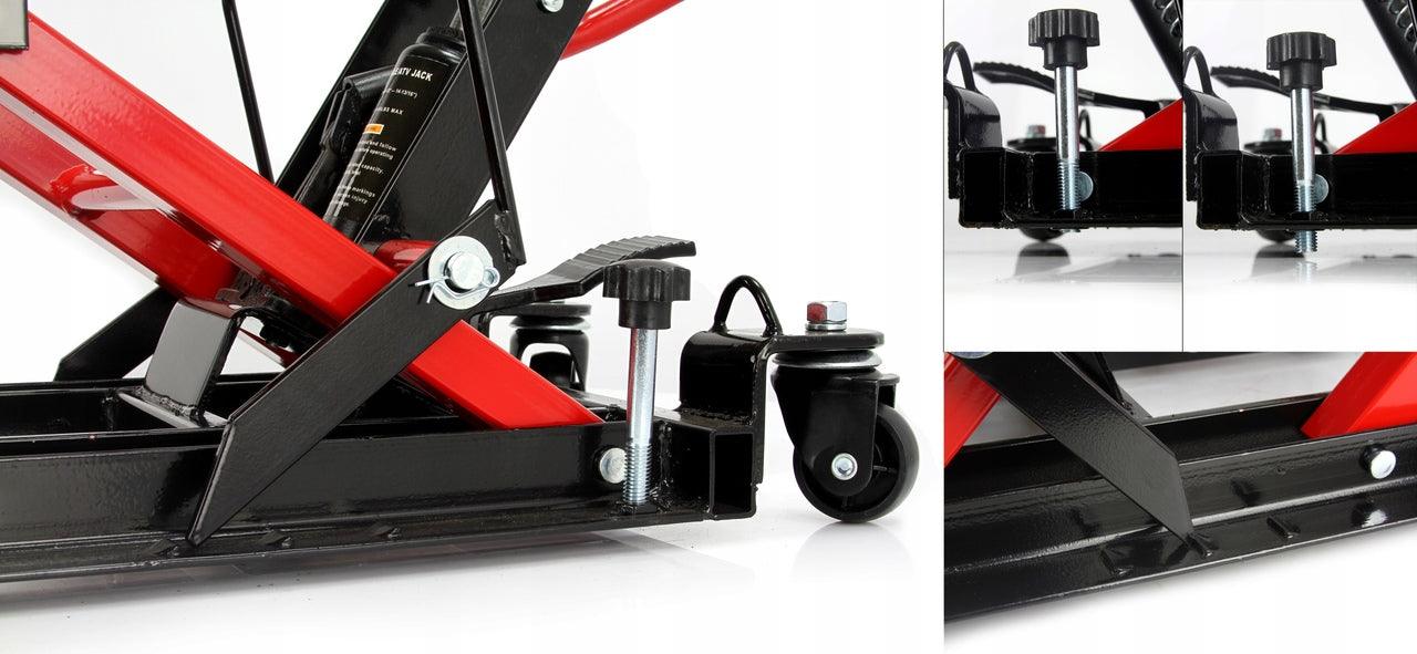 Cric Hidraulic Profesional 680 kg pentru Service ATV, Quad și Motociclete -  BJC- Bjc tools