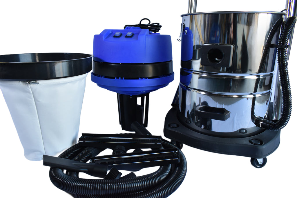 Aspirator industrial 70 Litri 2 motoare umed/uscat 2800W