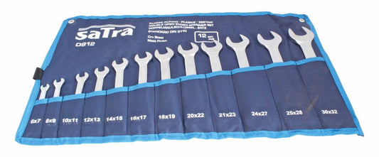 Set chei fixe 12 piese 6 - 32 mm chrome vanadium - Bjc tools