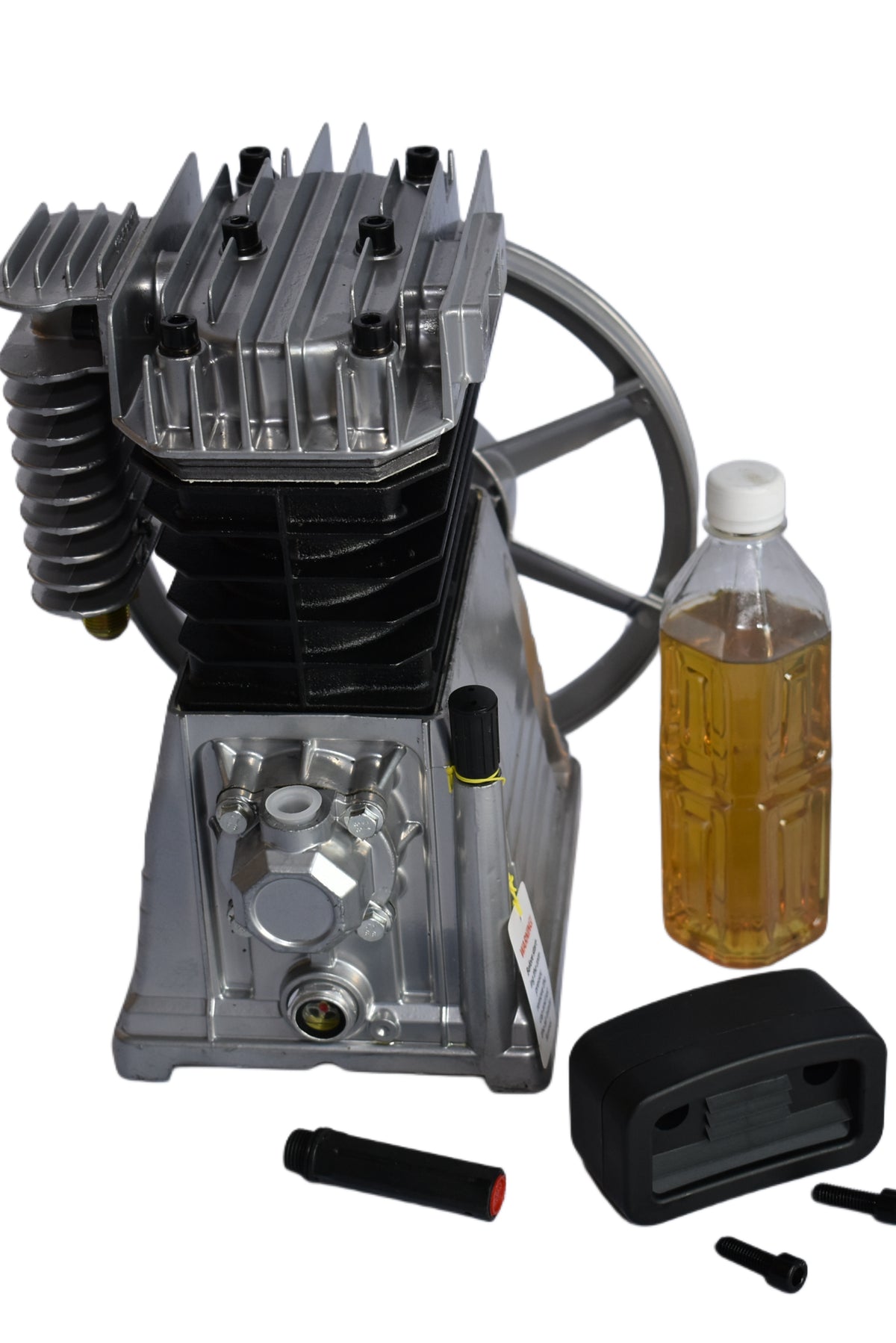 Cap pompe pt compresor aer comprimat 2.2 kw 8 bari 400L/min, Cap Compresor Aer 2 Pistoane Z-2065