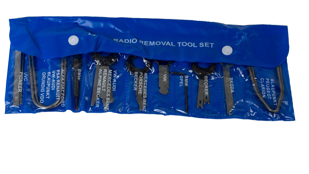 Kit extras radio 20 piese,kit trusa demontare radio si navigatie auto - Bjc tools