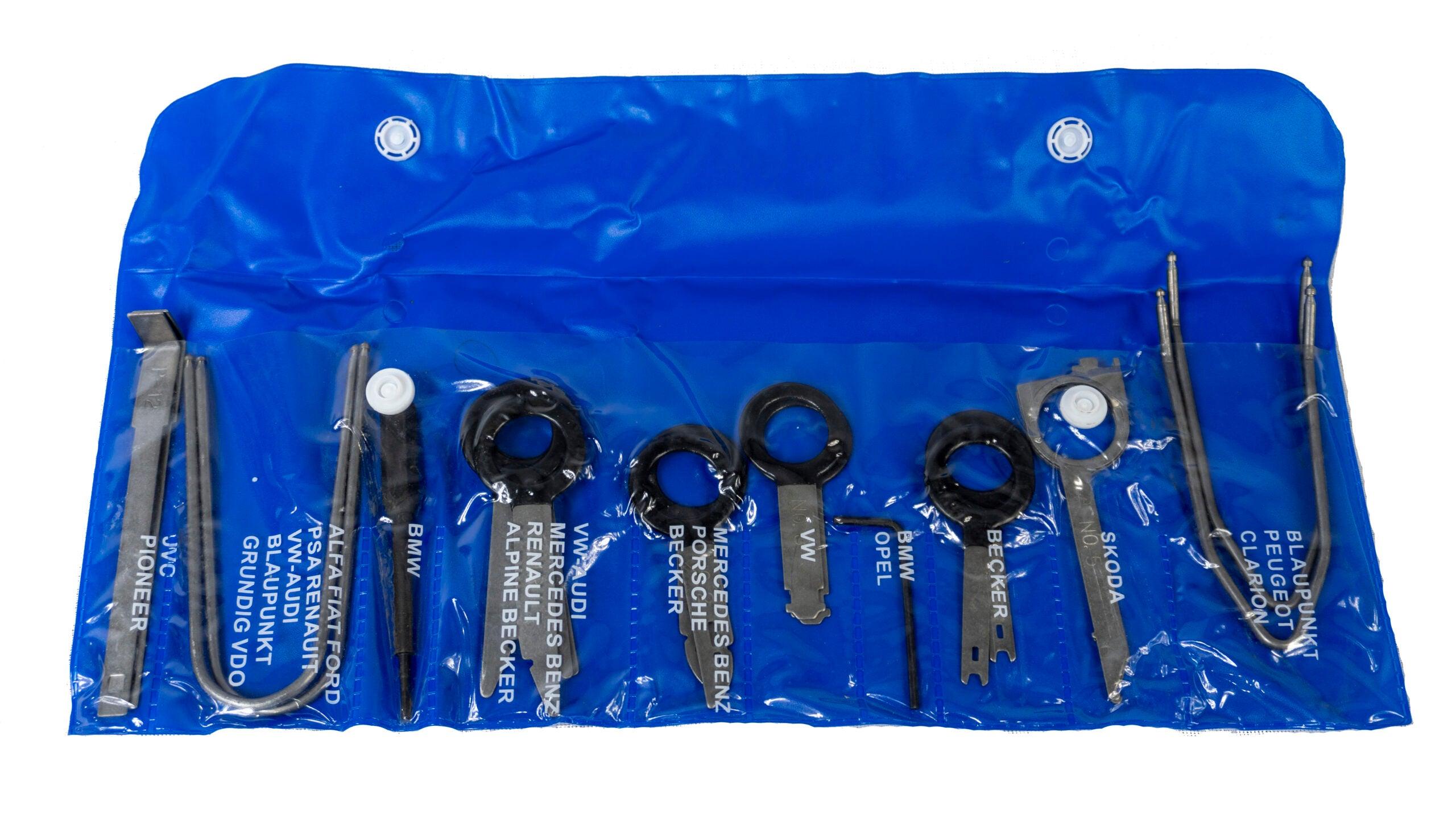 Kit extras radio 20 piese,kit trusa demontare radio si navigatie auto - Bjc tools Imagine principală a produsului