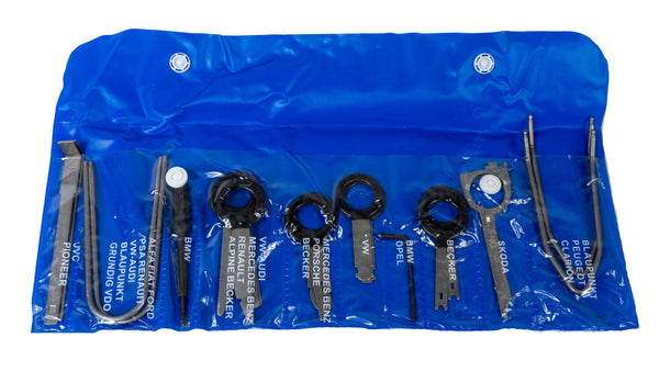 Kit extras radio 20 piese,kit trusa demontare radio si navigatie auto - Bjc tools