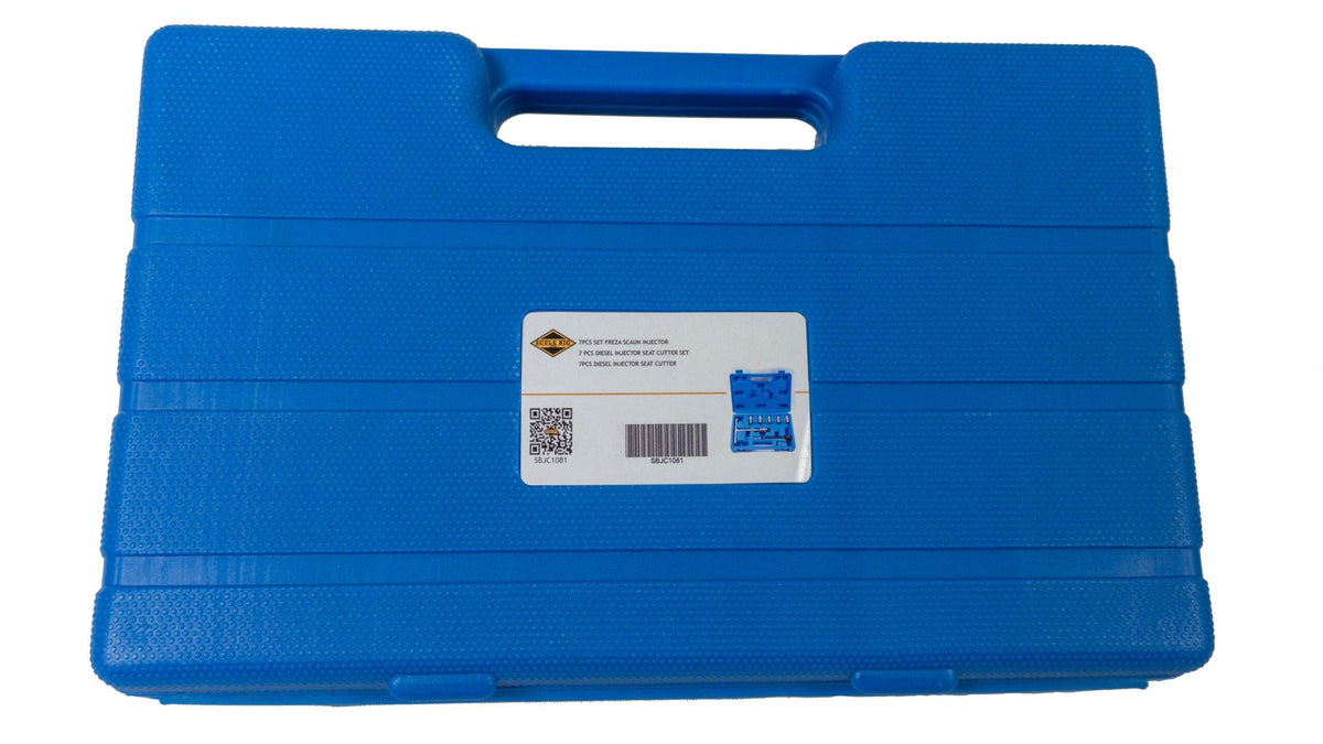 Set freza curatat scaune injectoare diesel 7 piese, Freza scaun injector - Bjc tools