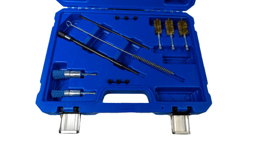 Trusa perii curățat scaun injectoare, Set de curatare scaun injector - Bjc tools