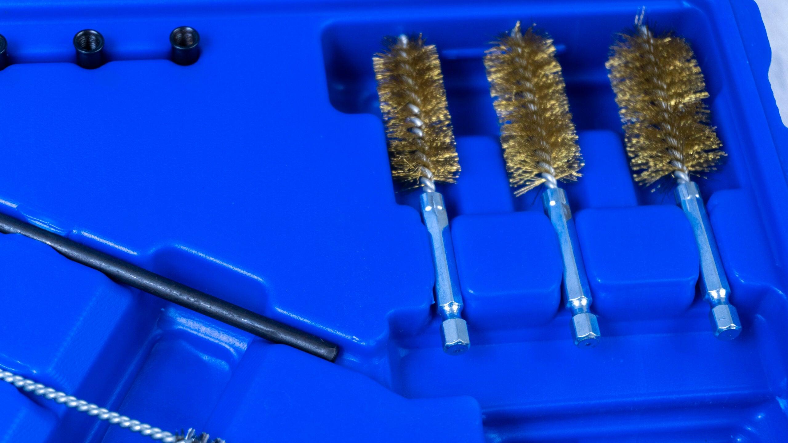 Trusa perii curățat scaun injectoare, Set de curatare scaun injector - Bjc tools