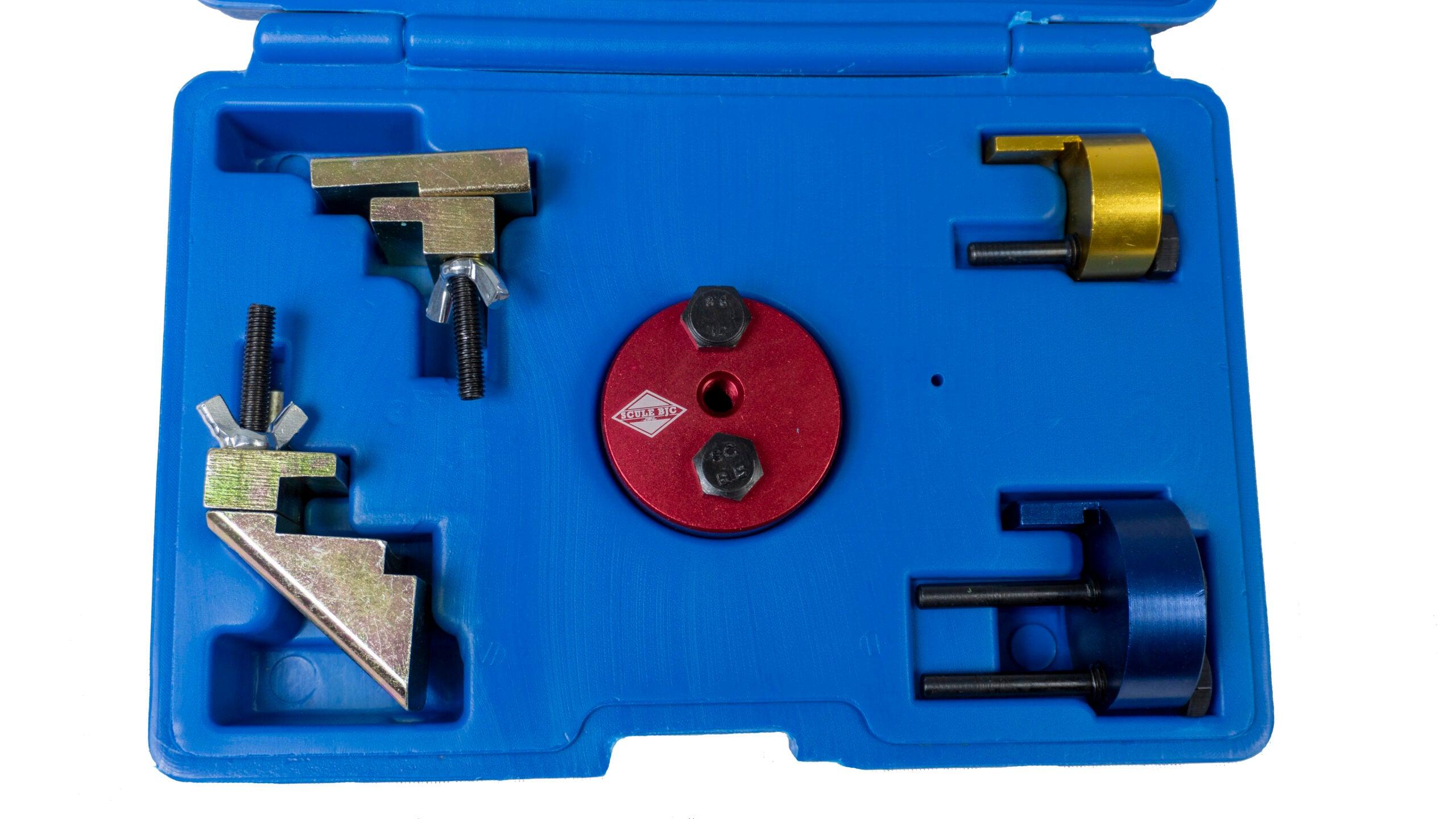 Dispozitiv montare si demontare curele elastice 5piese - Bjc tools Imagine principală a produsului