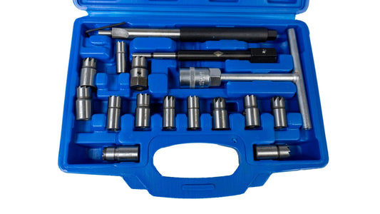 Set freza scaun injector,Set freze injectoare 17 piese - Bjc tools