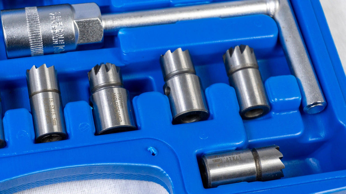 Set freza scaun injector,Set freze injectoare 17 piese - Bjc tools