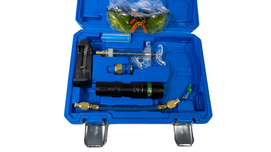 Trusa detectare scurgeri UV LED,Lampa detectare scurgeri freon - Bjc tools