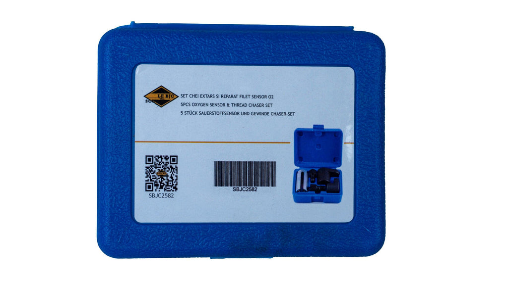 Set chei extras si reparat filet senzor O2,Set chei sonda lambda si senzor de oxigen - Bjc tools