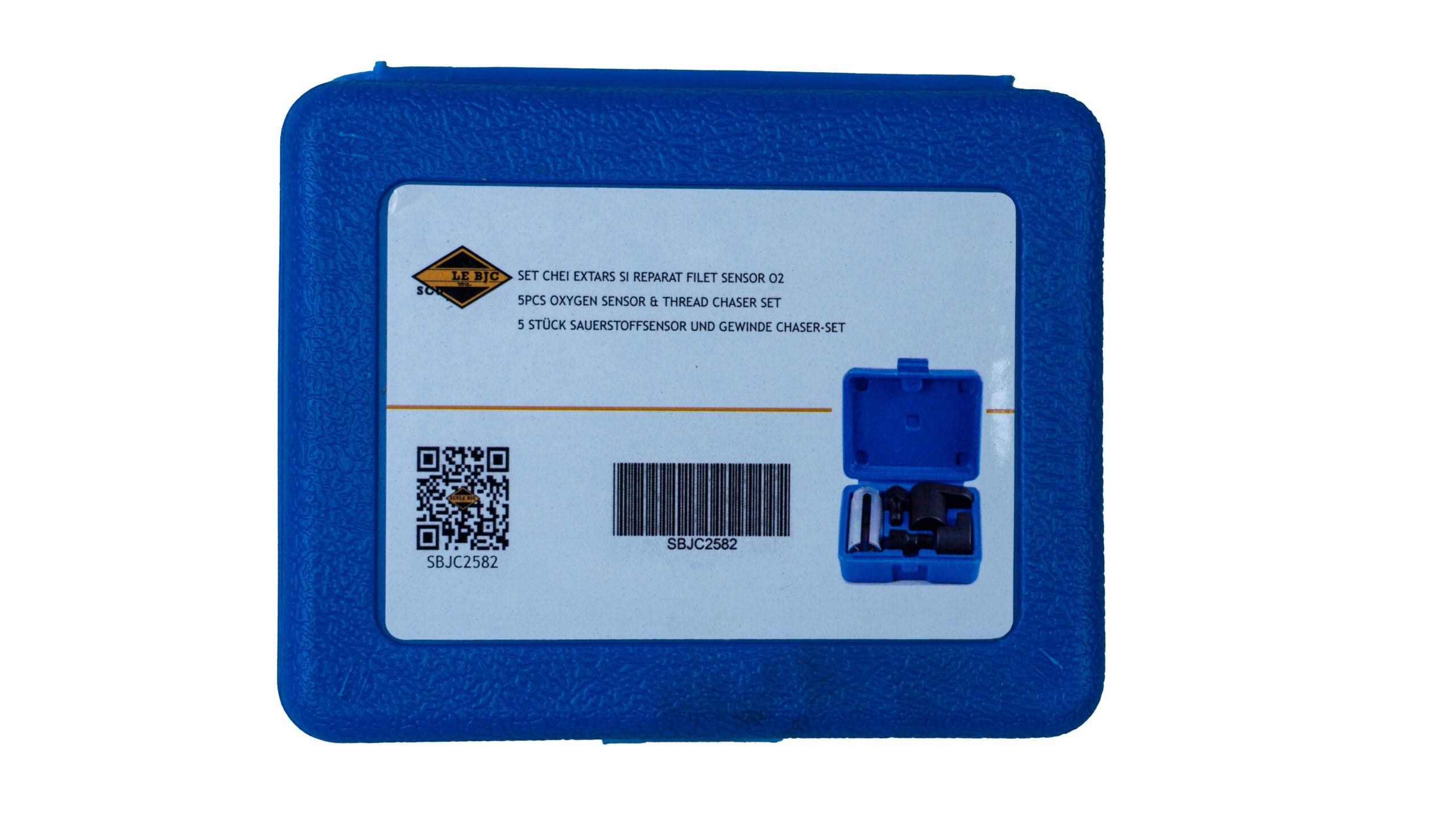 Set chei extras si reparat filet senzor O2,Set chei sonda lambda si senzor de oxigen - Bjc tools