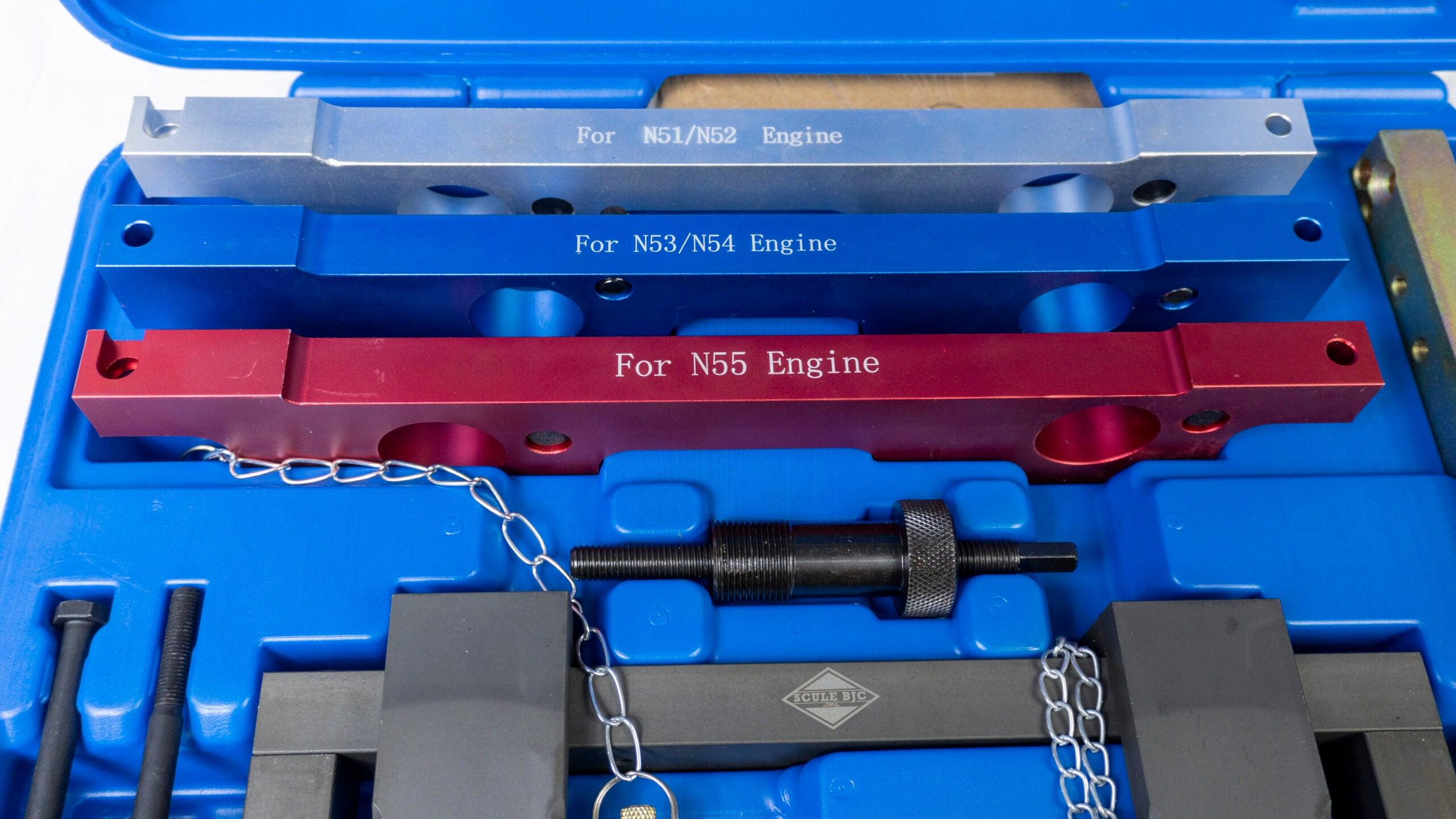 Trusa Cale blocare distributie BMW N51/N52/N53/N54/N55, trusa blocare distributie bmw 2.5 3.0 litri - Bjc tools