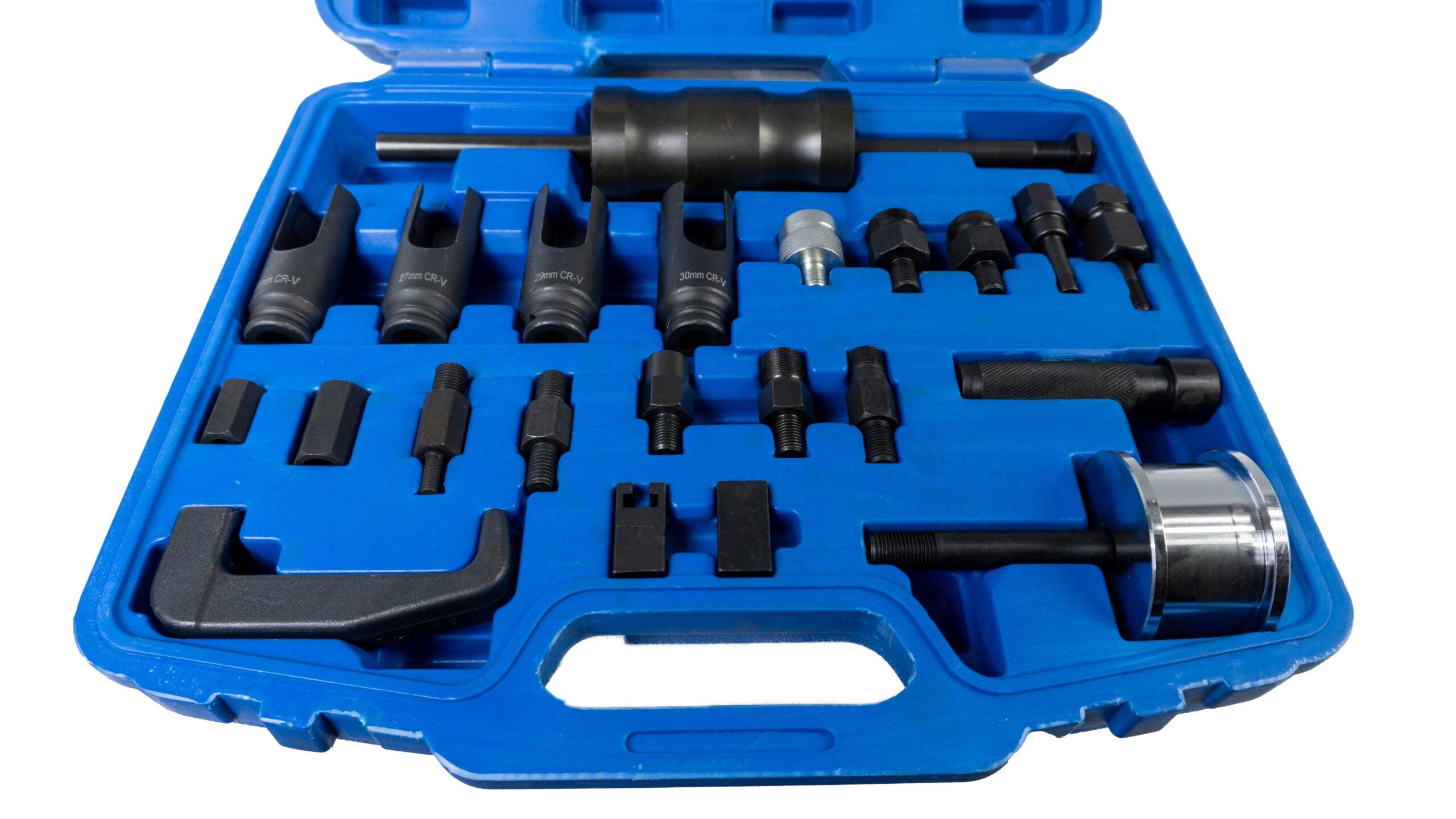 Trusa extras injectoare diesel, presa injectoare - Bjc tools