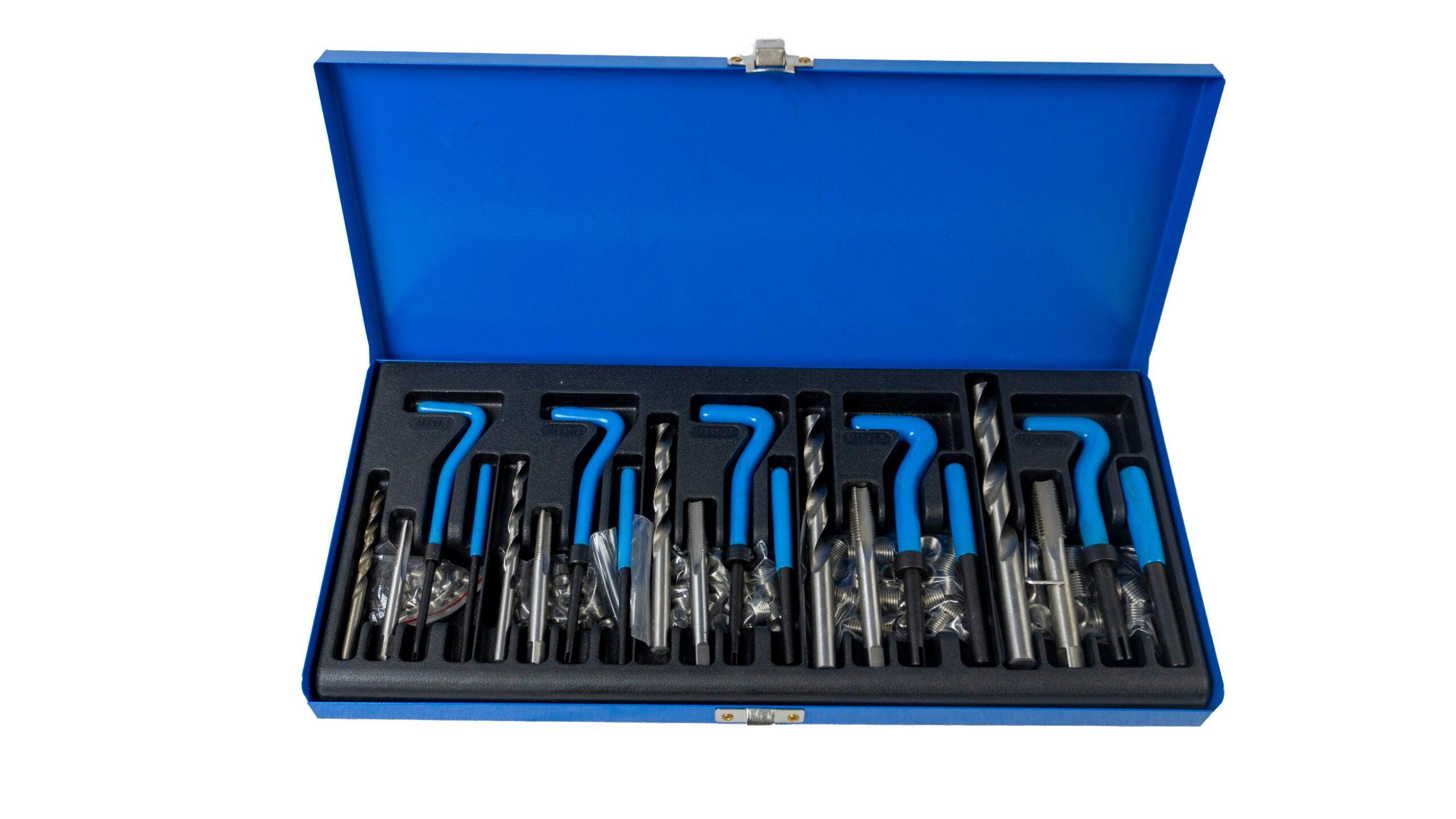 Trusa reparat filete 131 pcs, trusa reparatie filete - Bjc tools