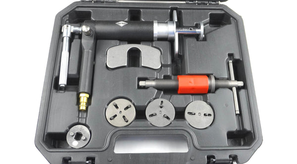Presa etrieri pneumatica universala reglabila , presa etrieri placute de frane ,presa pistonase frana - Bjc tools