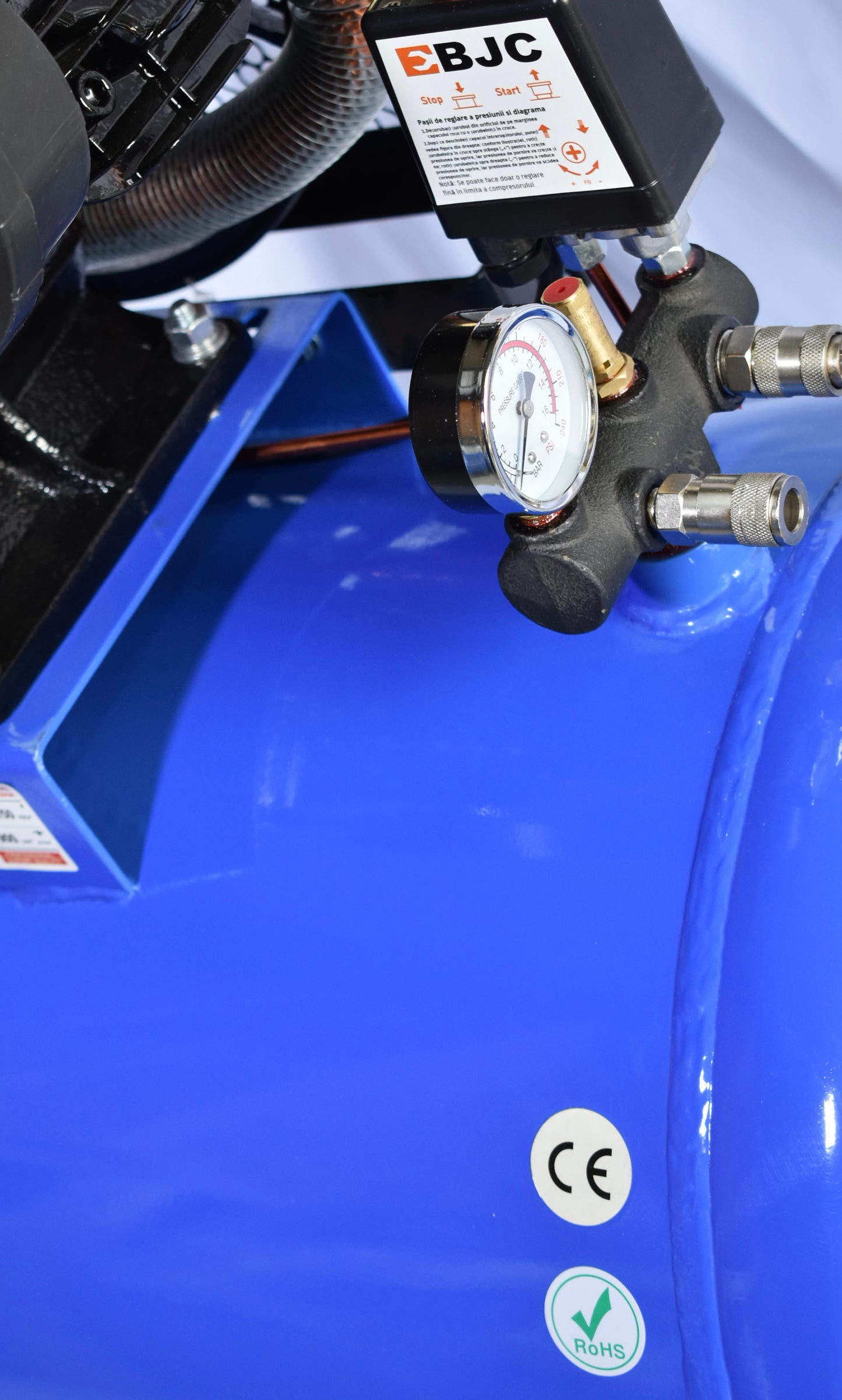 Compresor aer comprimat profesional 300 litri 3 pistoane 380v 1150L/min BJC