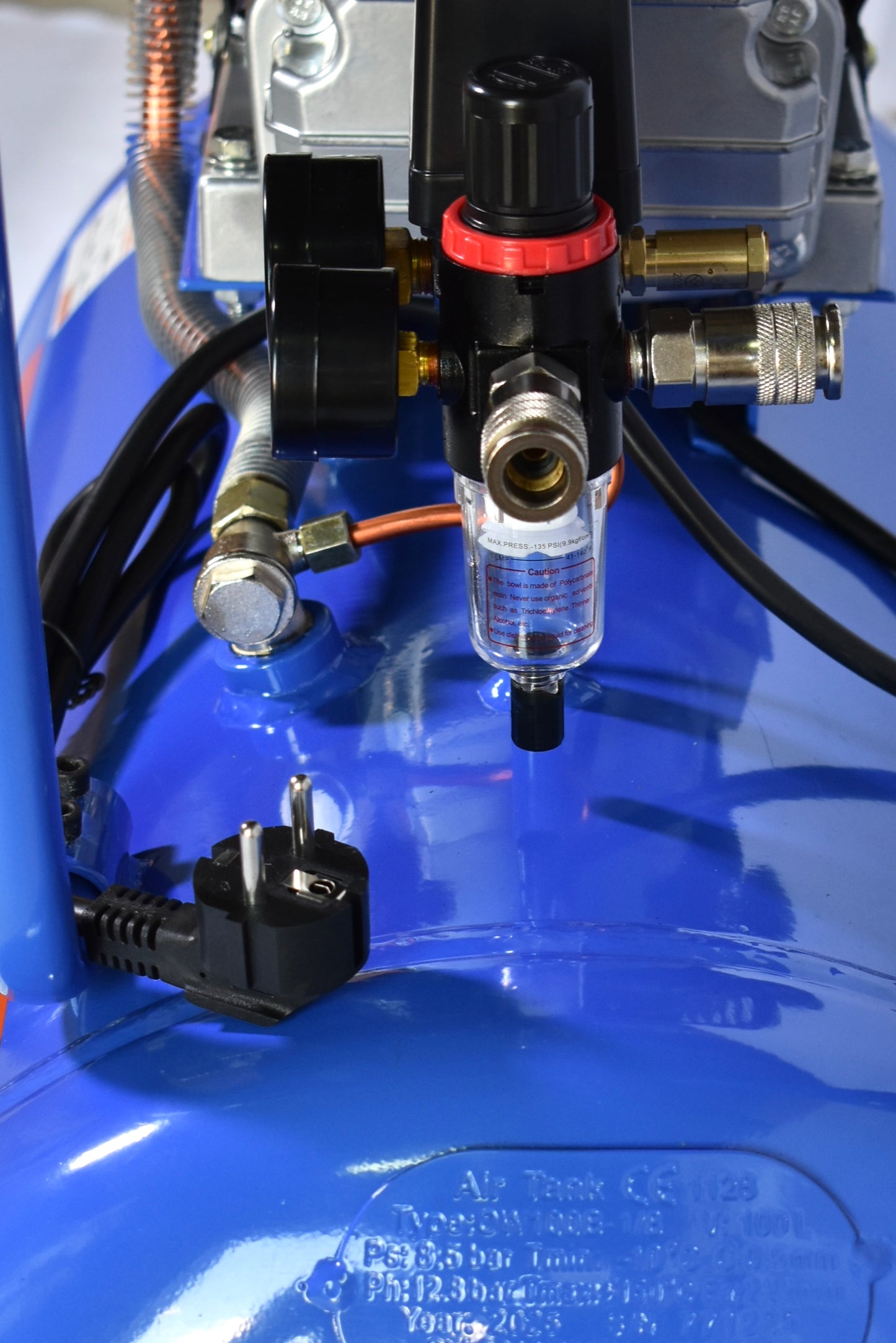 Compresor aer comprimat 100 Litri pompe cu 2 pistoane 3CP