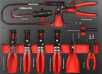 Dulap scule echipat Profesional 306 piese 7 sertare - Bjc tools