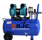Compresor de aer 50 litri silentios fara ulei 2CP BJC