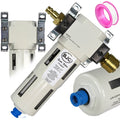 Filtru aer uscator dezumidificator profesional pentru scule pneumatice 1/2