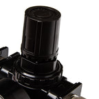 Filtru cu Regulator presiune triplu pentru aer comprimat 1/2” cu manometru – 3 etape