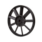 Fulie Pompa Compresor Aer - Fonta - Diametru 250mm - Ax Conic 22mm - 23mm