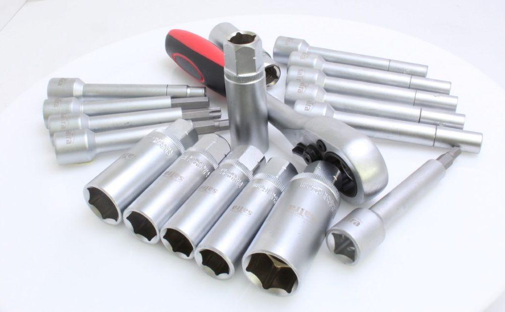 Trusa scule speciala demontare amortizoare suspensie Profi - Bjc tools