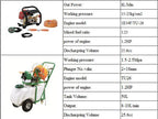 Atomizor pe benzina 50 litri cu carucior si furtun lung pe rola, Pulverizator substanțe, motostropitoare - Bjc tools