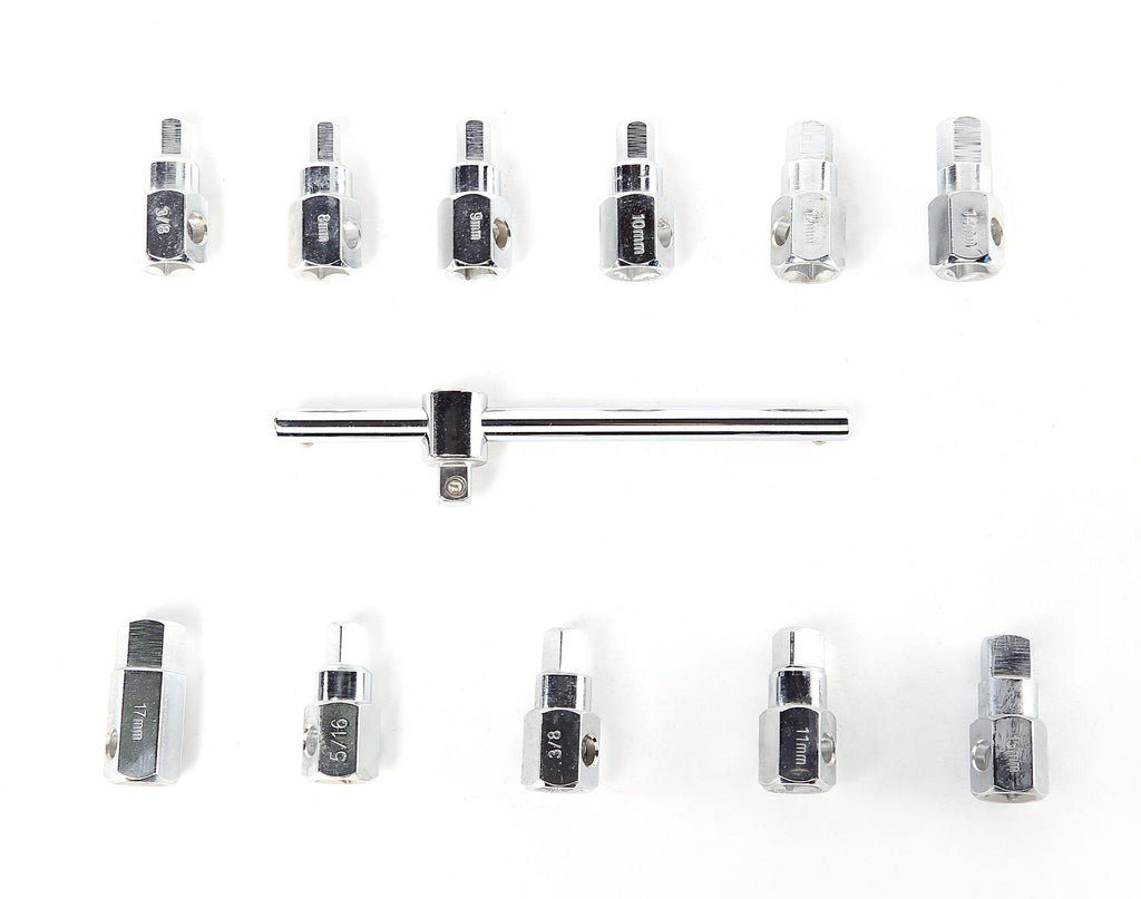 Set biti imbus pentru buson baie ulei 12 piese - Bjc tools