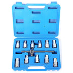 Set biti imbus pentru buson baie ulei 12 piese - Bjc tools