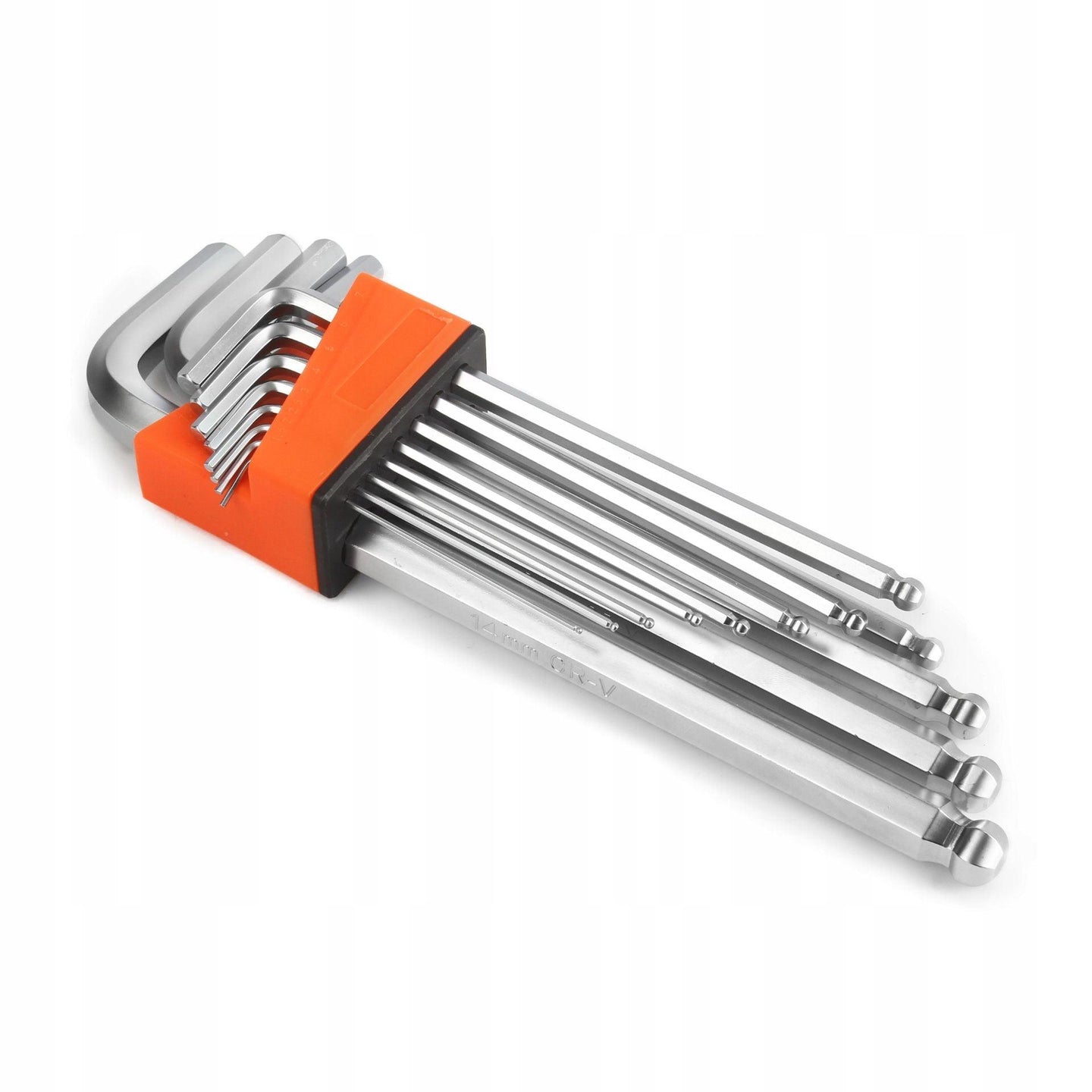 Set chei imbus hexagon tip L profesional 1.5 - 14 mm cu bila - Bjc tools