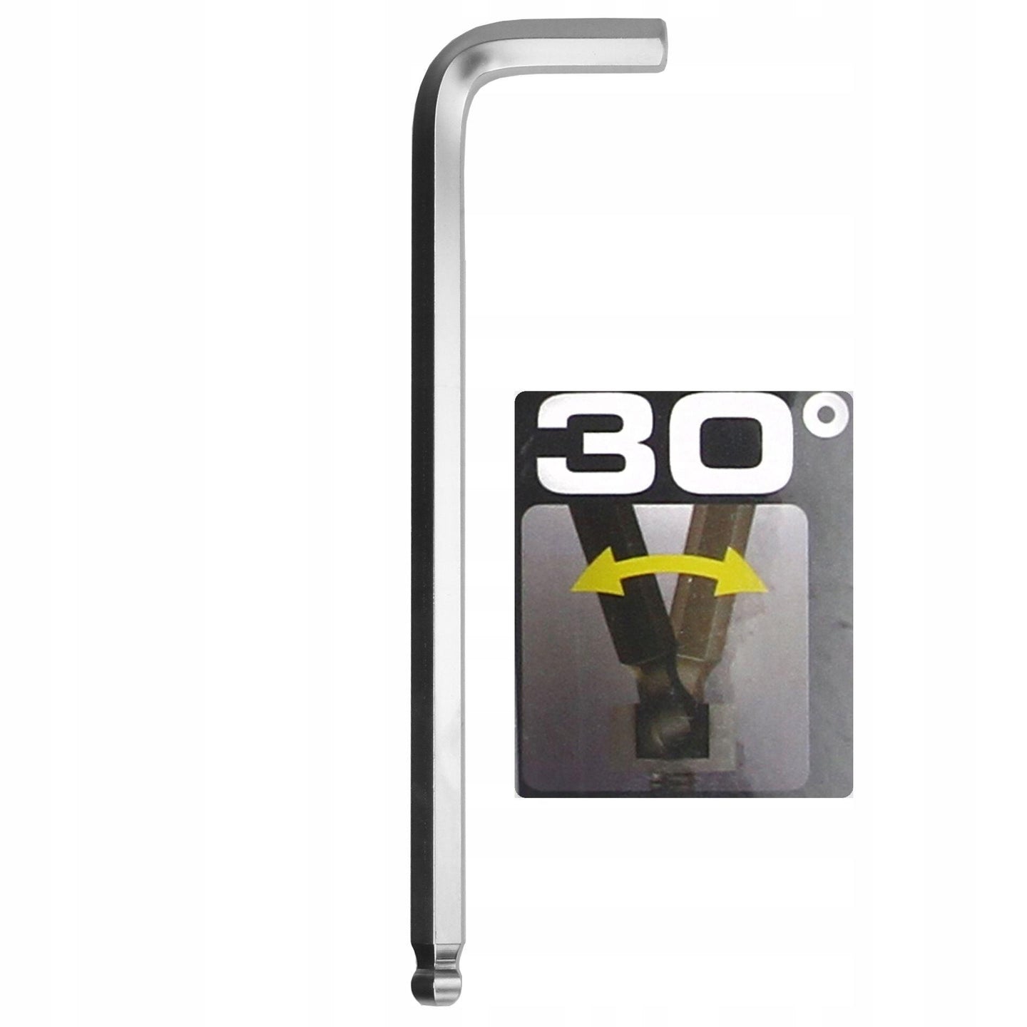 Set chei imbus hexagon tip L profesional 1.5 - 14 mm cu bila - Bjc tools