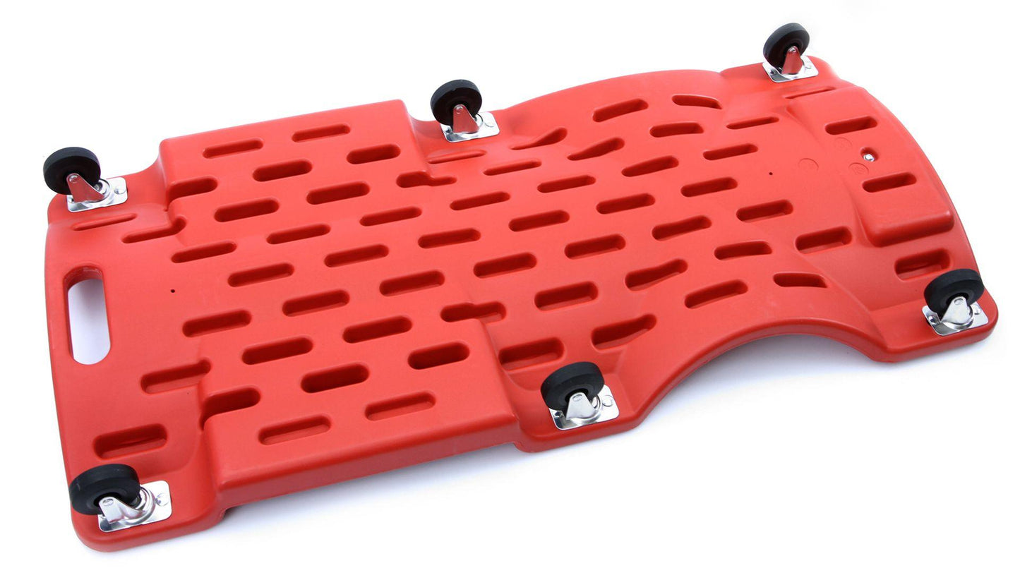 Pat mobil. Cărucior pt mecanici cu 6 roti 150 kg. Targa - Bjc tools