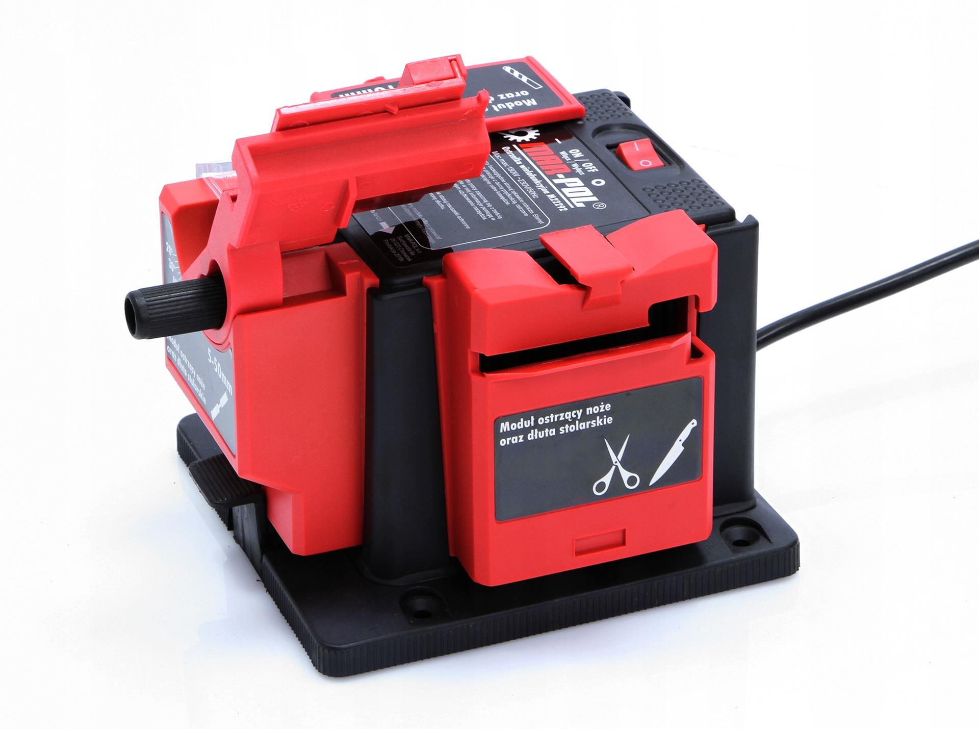 Dispozitiv de ascutit multifuncțional 180w, aparat ascutit burghie cutite foarfeci - Bjc tools