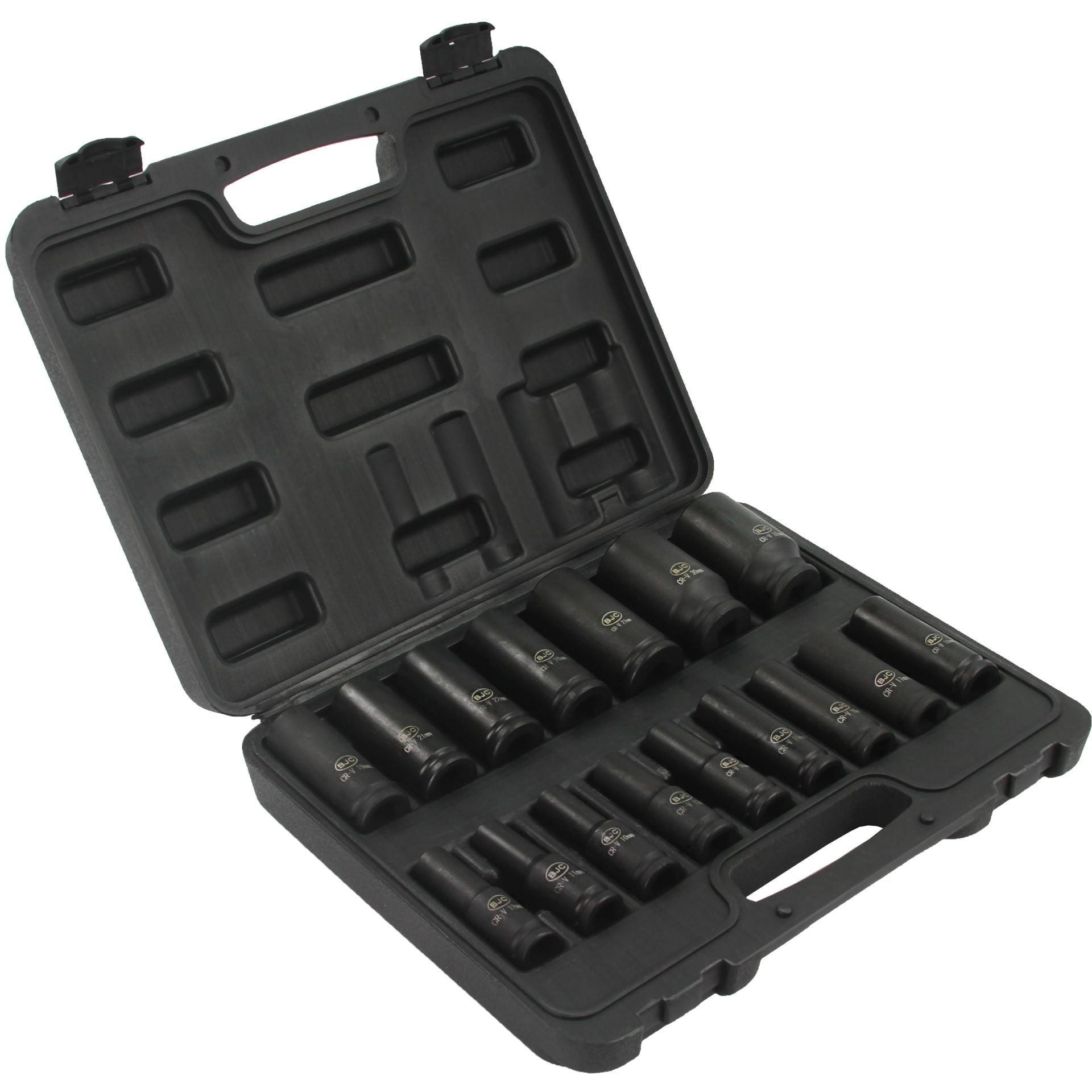 Trusa chei tubulare de impact 1/2 profesionala 16 piese 10-32mm - Bjc tools Imagine principală a produsului