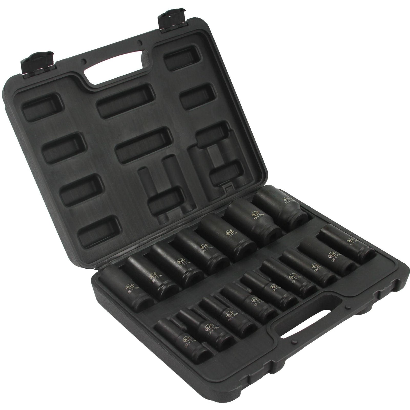 Trusa chei tubulare de impact 1/2 profesionala 16 piese 10-32mm - Bjc tools