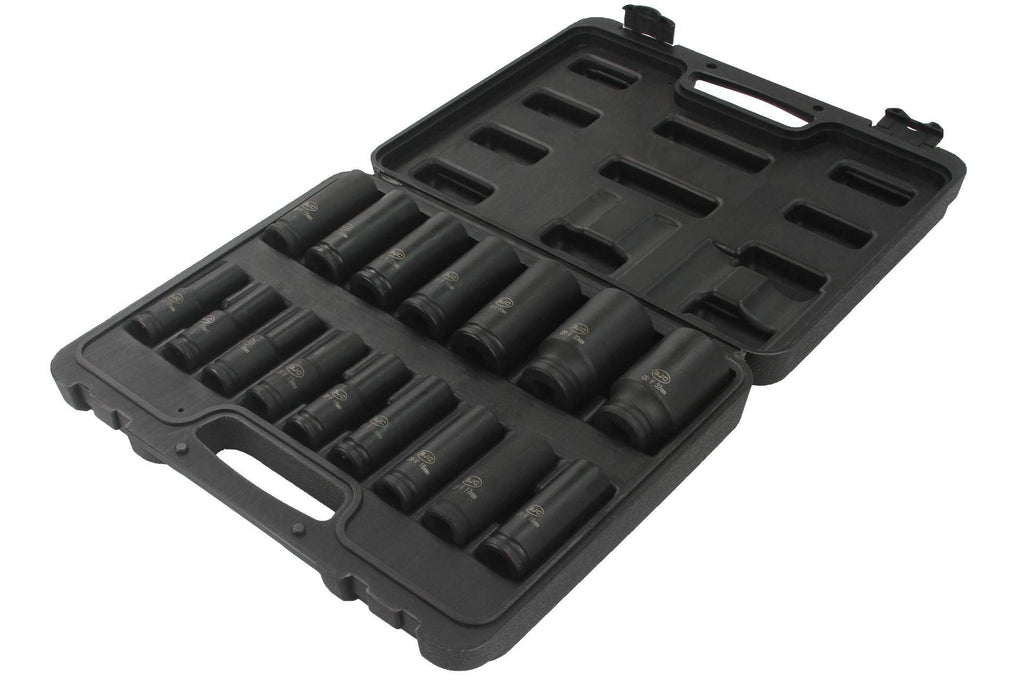 Trusa chei tubulare de impact 1/2 profesionala 16 piese 10-32mm - Bjc tools