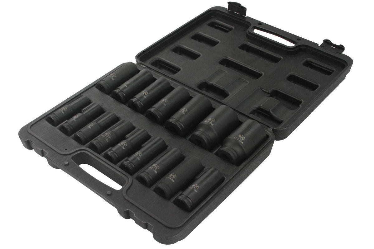 Trusa chei tubulare de impact 1/2 profesionala 16 piese 10-32mm - Bjc tools