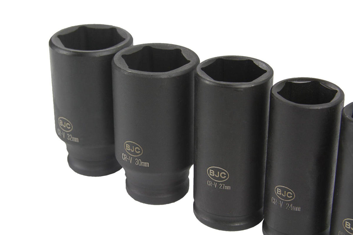 Trusa chei tubulare de impact 1/2 profesionala 16 piese 10-32mm - Bjc tools