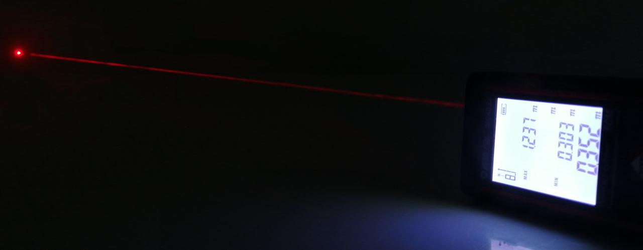 Telemetru laser digital 50 metri, distometru , dispozitiv masurat distanta - Bjc tools